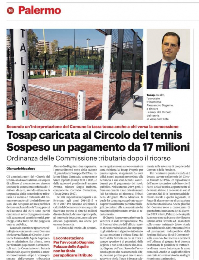 circolo del tennis di Palermo